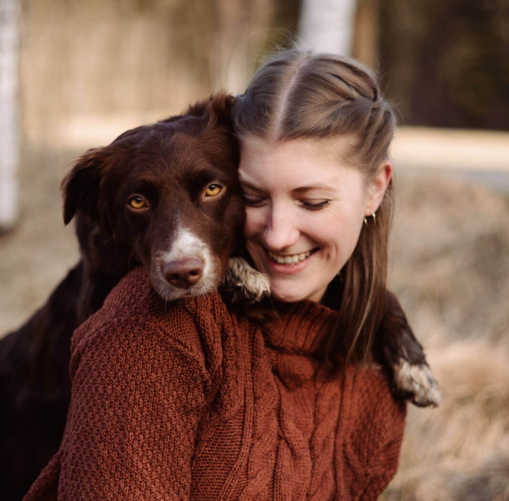 Familienfotos mit Hund