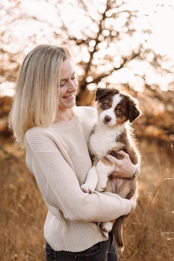 welpen fotoshooting