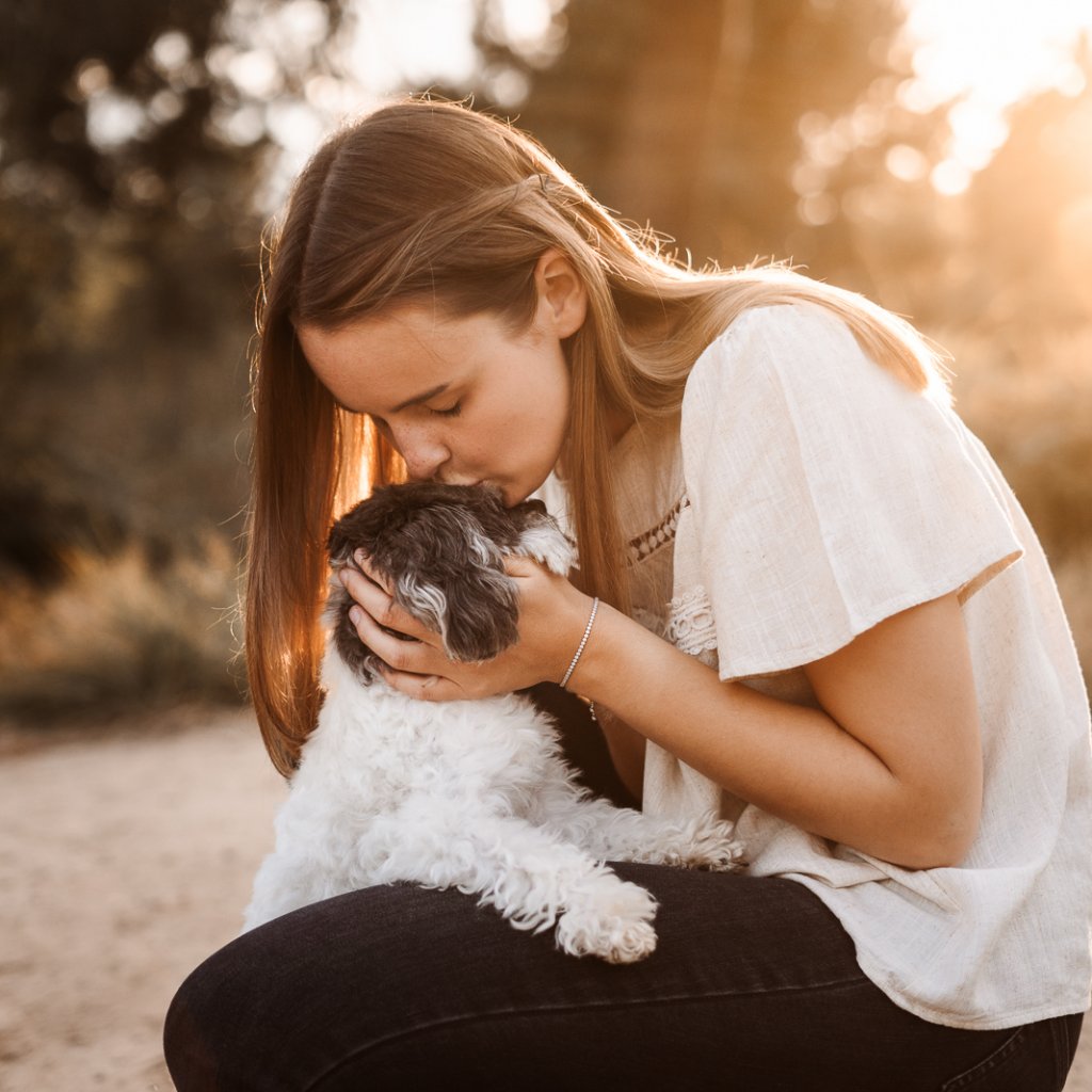 Mensch-Hund-Fotografie